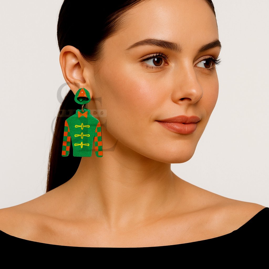 Derby Statement Earrings Kentucky Derby Jewelry